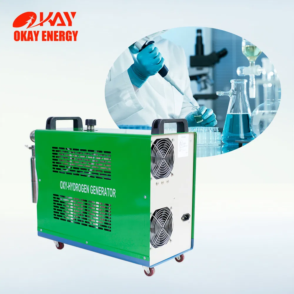 Gerador de fusão de vidro de chama de gás marrom e vedação de tubo de ampola