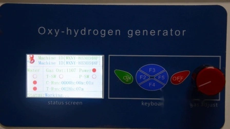 Máquina de solda a gás Hho de quartzo com chama de oxihidrogênio